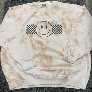 Tie dyed graphic sweatshirts